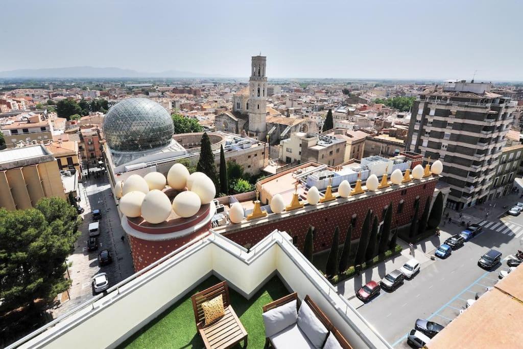 Apartmán Atico Frente Al Museo Dali Figueres  Exteriér fotografie